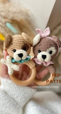 Vinera Eyer - Crochet Street Pattern - Vinera Kapustkina / Oxana - Puppy rattle