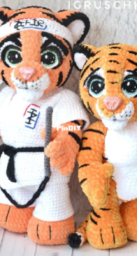 Igruschki Zefir - Nastena-Anastasia Konovalova -Тигр каратист Karate Tiger- Russian