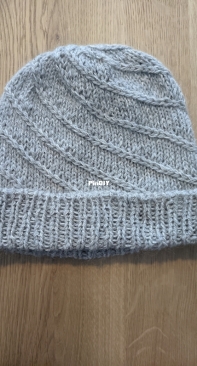 Mohair Swirl Hat by Arianna Soloway-Free