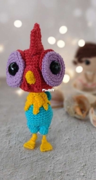 Amigurumi Joy - Marina - Hei Hei (Moana) - English Translated