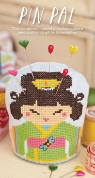 Pin Pal by Sarah Cookland from Cross Stitcher 276 PCS + XSD