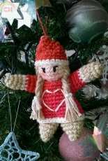Christmas doll