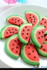watermelon cookies