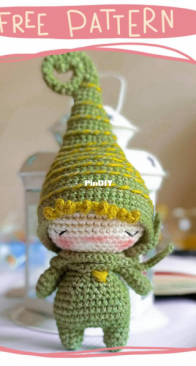 Crochet Confetti - Irina Moilova - Little Christmas Elf - Free