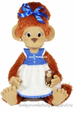 amigurumissholly - Olesya Charskaya - Manki and Margarita - Russian