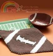 Lily Sugar n Cream - Touchdown Dishcloth-knit