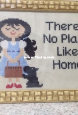 Little Finish for my Niece! - Theres no Place Like Home (Wizard of Oz)