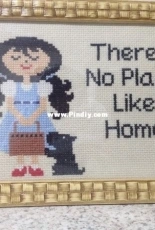 Little Finish for my Niece! - Theres no Place Like Home (Wizard of Oz)