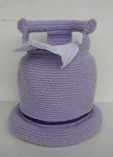 Sky Magenta  - Gas Cylinder Tissue Holder