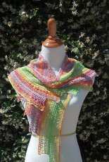 Pamela Rappaport - Twirling Colors Shawl