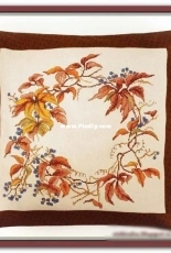 Marya Iskusnitsa - Mary Weaver 14.001.06 Wild grapes pillow