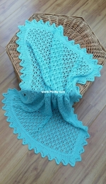 Lace Baby Shawl by Irina Smith-Free