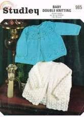 Studley 985 Matinee Coats 16-22inch Chest