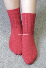 F929 Basic Socks by Plymouth Yarn Design Studio-Free