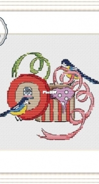 Mr. Stitch & Mrs. Needle - Birds-Needleworkers April