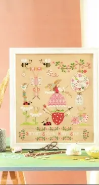 Cuore e Batticuore (from Creation Point de Croix 112) - Happy Spring XSD+PCS
