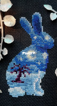 Fine Frog Stitching - Longest Night