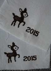 Monochrome deer