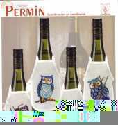 Permin 78-3824 - Owls Wine Aprons
