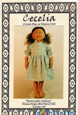 Blue Heron Dolls-Cecelia-12"inch Play or Display Doll  by Deanna Hogan 2003