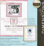 Dimensions 70-73807 - Elegant Flourish Birth Record