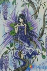 HAED HAEMD108 Wisteria Fairy by Meredith Dillman