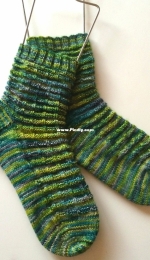 Blether Socks by Fibretown Designs-Free