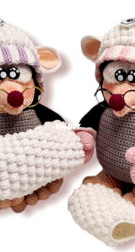 Wunderlichs Kreativchaos - Janine Wunderlich - Bibi Buddel the Little Mole Lady - Bibi Buddel de kleine mol vrouw - Dutch