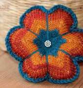 Blumenkissen-Flower Cushion by Alexandra Wiedmayer-Eng.,German-Free