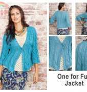Caron - One For Fun Jacket by Lisa Gentry