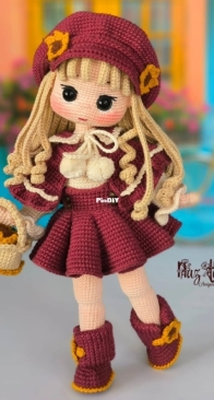 Naz Tasarım Amigurumi-Lalin Doll