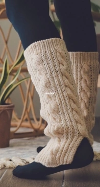 Heidi Leg Warmers by Irene Lin -  Free