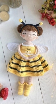 Scandistyle Dolls - Nadezhda Iukhlina - Bee Doll - Пчелка Кукла - Russian