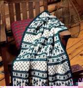 Leisure Arts - Anne Halliday - 801296 Snowflake Winter Afghan