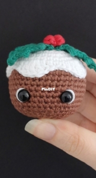 Stitch by Fay - Fay Lyth - Christmas Pudding Ornament - Free