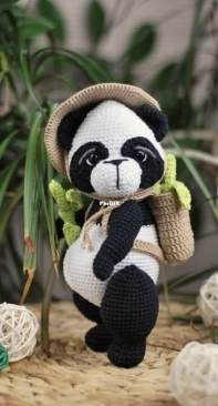 Toys Metlina Elena / Mari Shka My Toys - Elena Metlina / Marina Mikhalka - Panda Wanderer