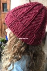 Izzie Beanie by Virginie Mahon-French-Free