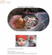 Crochet Baby Turban - The Stella Turban