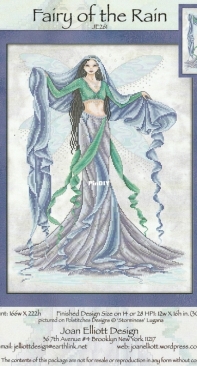 Joan Elliott Designs JE261 - Fairy of the Rain