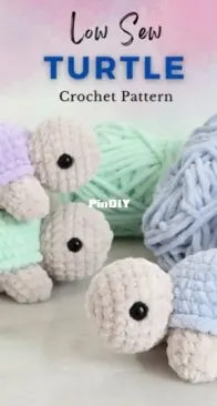 The Crochet Code AU - Rachel Fleming - Murphy The Turtle