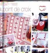 Les Editions de Saxe -La broderie au point de croix - Oh les coeurs 2008