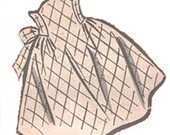 La Prairie Lady - Vintage Half Apron 2