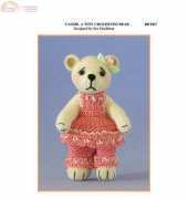 Bluebeary Treasures - Sue Pendleton - BBT067 - Cassie a tiny crocheted Bear