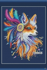 Fire Fox Fiery Chanterelle by Natalia Mityushina / TataMi