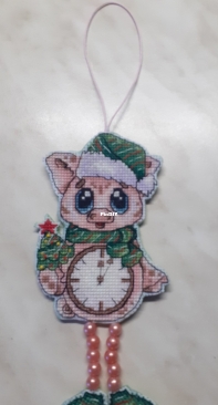 Новогодние игрушки.