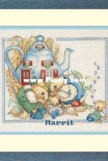 Lanarte 29836 - Mice and Teapot - Maria Van Scharrenburg PCS