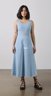 Elbe Textiles - Carey Top and Skirt  - Sizes A-N