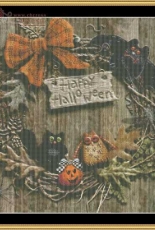 Mystic Stitch MG-51 Autumn Wreath