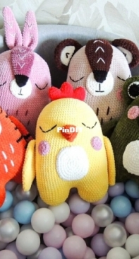 Crochet Story shop - Liliya - Sleepy pillows (5 in 1)