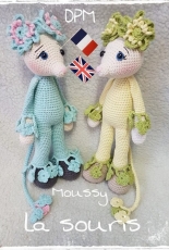 Deux Petites Mains - The Two Little Hands - Sandrine Campaña Garcia - Moussy the Mouse with flowered ears
